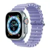 Pulseira de Silicone Oceano para Apple Watch Ultra 3 49mm para Apple Série 11