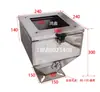 Máquina de Moldeo por Inyección Tolva de Acero Inoxidable 25KG 50kg Tolva de Placa Deslizante Tolva de Extrusora Tolva de Alimentación Embudo Descargador