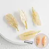 Colgante de Pluma que Cambia de Color de Heidi Joyería DIY Llavero Cadena para Teléfono Accesorios Colgantes