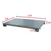 Bandeja de Gotejamento de Óleo Bandeja de Óleo Antivazamento Bandeja de Óleo Industrial Bandeja de Óleo Residual para Máquina-Ferramenta Suporte para Tambor de Óleo Bandeja de Aço para Tambor de Óleo