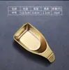 Cuchara para condimentos de acero inoxidable 304 estilo coreano, plato para salsas doradas, plato para condimentos de olla caliente, plato para salsas, vajilla para barbacoa