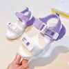 Sandalias de Niña Verano 2026 Nueva Moda Zapatos Deportivos Infantiles para Niños Mayores con Suelas Suaves y Puntera Abierta para Niñas Estudiantes Zapatos de Playa