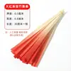 Materiais para Leque de Bambu: Tiras de Bambu, Peças de Bambu Gradiente Bicolor DIY, Ferramentas de Tecelagem com Tiras de Bambu, Leque de Bambu Feito à Mão