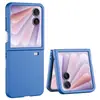 Adequado para Capa de Celular Honor Magicvflip2 Fosca Sensação de Pele Spray de Óleo Ultra Fina Anti-Queda Cor Pura Capa Protetora Capa de Couro