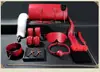 Conjunto de Bondage Sexy de Princesa Misteriosa para Mujer, Juguetes Alternativos, Productos SM para Adultos, Mordazas, Látigos de Cuero, Tapones Anales, Serie Completa