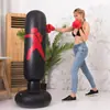 Columna de boxeo de PVC objetivo de boxeo saco de boxeo inflable engrosado para adultos y niños taekwondo vaso de fitness para el hogar regalo