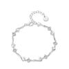 Pulsera de Diseño Único Rueda de la Fortuna para Mujer, Versátil Plata de Ley S925 Circonita de Alta Calidad Joyería de Plata en Stock al por Mayor