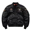 Jaquetas Juvenis Masculinas e Femininas de Outono e Inverno Novas Tamanho Grande Gola Alta Acolchoada Quente Jaqueta Bomber Tops