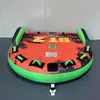 Anel Inflável de Reboque para Água Novo Produto Transfronteiriço Hovercraft de Tração para Reboque Sofá com Encosto Inflável para Água em Estoque