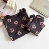 Conjunto de Pijama Infantil de Lã 270g para Outono e Inverno Íntimo para Meninos e Meninas Bebê Escovado Desenho Animado Roupa de Casa