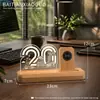 Academia de Acrílico Celebración de Aniversario del Campus Regalo de Camaradería Luz de Noche con Carga Inalámbrica Pequeño Regalo Creativo Personalizado