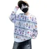 Ropa para Niños Ropa de Otoño para Niños Nueva Sudadera de Dibujos Animados con Cuello Redondo Tallas Mediana y Grande Ropa Básica Suelta y Bonita para Niños Primavera y Otoño 2025