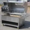 Estufa de Cordero Entero Asado Ahumado Comercial Totalmente Automática de Gas Carbón Estufa Giratoria para Costillas de Cordero Asadas Conejo Asado Pollo Asado Estufa para Pierna de Cordero Asada