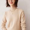 Suéter de Cachemir Puro de Montaña 100% Listo para Usar de Primera Línea para Mujer Cuello Alto Cuello Cisne Suéter sin Costuras Color Sólido Suéter Básico Versátil