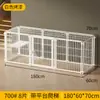 Valla anti-escape para mascotas jaula para perros espacio grande casa para perros teddy corgi jaula de entrenamiento de aislamiento anti-escape superior