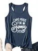 FUE CREADO PARA top sin mangas casual simple nuevo para el sol de mujer Amazon eBay en stock