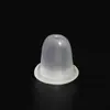 Protetor auricular não é fácil de causar alergia para evitar quedas super apertado universal de alta qualidade feixe de ouvido plug de brinco transparente plug de ouvido cogumelo de plástico