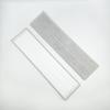 Paño de repuesto para fregona, manos libres, grueso, de vellón coral blanco, adhesivo, rectangular