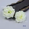 Flores artificiales de rosa, materiales DIY para hacer accesorios para el cabello, decoraciones para sombreros, decoraciones de boda, nuevas flores de rosa de diamante