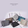Bolsa Feminina 2025 Novo Estilo Coreano Acolchoada Feminina Ombro Transversal Corrente Bolsa Tendência Versátil Fashion Pequena Quadrada