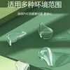 Novo Canto Anti-Colisão Gota d'Água Transparente Canto de Mesa Capa Protetora Anti-Colisão Infantil Móveis Silicone Canto Anti-Colisão Espessado