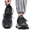 Zapatillas de papá de suela gruesa de moda para hombre, nueva colección de otoño, zapatillas casuales de malla transpirable para adolescentes y para correr
