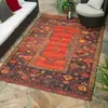Alfombra para Sala de Estar de Imitación Cachemir Persa para Exteriores e Interiores, Resistente a Manchas, Alfombra Refrigerante de Cobertura Total para Sala de Estar del Hogar