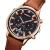 Reloj de cuarzo con calendario para hombre LIANDU piel de camarón deseo reloj deportivo para hombre reloj de negocios de PU para hombre al por mayor