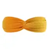 Diadema elástica cruzada europea y americana de Amazon, color sólido, tejida de algodón de gamuza, accesorios para el cabello para mujer, anillo para el cabello, tocado
