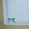Estilo Coreano 5cm Accesorios de Lazo de Puntos Huecos Hechos a Mano DIY Pegamento de Crema Pinza para el Cabello de Niña Zuecos Bolsa Sombrero