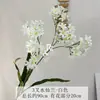 Flores Artificiales Frescas Estilo Coreano Orquídea Hada de 3 Puntas Exhibición de Ventana Decoración de Centro Comercial Flores Hechas a Mano Materiales para Arreglos Florales de Bodas
