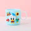 Vaso para cepillos de dientes para niños, vaso para hacer gárgaras, bonito vaso de plástico para el hogar con diseño de dibujos animados para montar en la pared, vaso para hacer gárgaras, portadientes