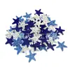 Venda Direta de Fábrica de Novos Artesanatos da Série Marinha: Estrela-do-Mar Tricolor de 30mm, Concha Redonda, Âncora de Ferro, Leme de Navio, Acessórios para Suéter