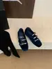 Sapatos baixos elegantes, coleção outono 2026, novos sapatos Mary Jane de camurça com design de tira única e bico quadrado, disponíveis nas cores preto, azul, verde e champanhe