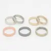 Suministro de Anillos para Calendario de Escritorio de Aleación de Zinc de 25 mm Anillos Abiertos para Calendario de Escritorio Anillos de Encuadernación de Hojas Sueltas Fácil de Abrir y Cerrar Hebilla de Anillo para Dedos DIY