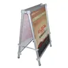 Tablero Publicitario de Estadio Plegable de Aleación de Aluminio para Exteriores Tipo A Pantalla Tipo A Soporte de Exhibición Valla para Eventos Deportivos Doble Cara Almacenamiento Plegable