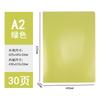 Álbum de bocetos A2 Colección Obras Carpeta multicapa Bolsa insertable transparente Póster de ingeniería Álbum de dibujo Colección infantil