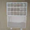 Caja de Herramientas Portátil de Doble Capa Engrosada de Grado Industrial, Caja de Almacenamiento de Piezas de Ferretería, Gabinete de Cajones de Plástico Duradero y Resistente a Caídas Venta de Liquidación