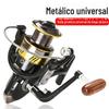 Pesca Delai Roda de Carretel de Fio Totalmente Metálico Roda de Pesca Roda Giratória Vara de Pesca de Mar Roda de Vara de Pesca Roda de Vara de Pesca de Rocha Equipamento de Pesca