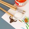 Pluma de boceto para arte de uñas extremadamente fina pluma de boceto de pincelada fina acuarela gouache pluma de caligrafía para dibujar cara a cara pintura china tradicional pintado a mano