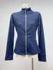 Nova Roupa de Proteção Solar Feminina de Primavera, Tops Esportivos e de Yoga Femininos de Corte Justo Emagrecedores, Jaquetas e Roupas para Uso Externo para Caminhada e Ciclismo