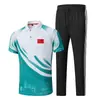 Traje Deportivo de Secado Rápido para Hombres y Mujeres, Camisa Polo, Uniforme de Equipo para Entrenamiento y Running, Traje Polo de Secado Rápido para Equipo Nacional