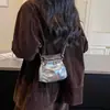 Bolso de cadena único, moderno y elegante, bolso de hombro simple brillante, nuevo bolso cruzado casual de moda ins 2026