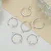 Accesorios para Joyería DIY Convertidor de Pendiente sin Perforar Clip de Oreja de Resorte Invisible Simple y Elegante Hebilla de Oreja Falsa de Resina