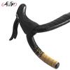 Guidão de Estrada para Bicicleta com Fita Dupla Cor Cinto Antiderrapante Guidão Colorido Resistente ao Desgaste Antiderrapante Acessórios de Equipe para Ciclismo