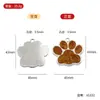Jg332 Colgante de Pata de Oso que Gotea Aceite Accesorios de Joyería de Aleación de Zinc para Bricolaje Accesorios de Pata de Mascota Venta Directa de Fábrica de Colgantes