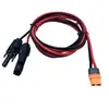 Cabo de Conexão Solar XT60 Fêmea para MC4 Atacado Cabo de Carregamento de Energia para Armazenamento de Energia de Painel Solar Cabo 12AWG