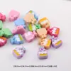 Cuento de Hadas Lindo Pastel Cereza Goteo de Aceite Acrílico Cuentas Sueltas DIY Material para Accesorios de Cabello Hechos a Mano