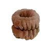 Set de Tres Piezas para Lavado Facial y a Prueba de Humedad, Diadema de Mariposa de Terciopelo Coral, Pulsera Absorbente, Diadema para Lavado y Deportes para Mujer