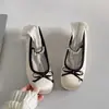 Zapatos de plataforma planos retro para mujer que aumentan la altura, zapatos de punta fina versátiles estilo hada Mary Jane, nuevos para el verano de 2026, combinan con faldas